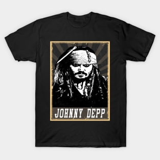 80s Style Johnny Depp T-Shirt